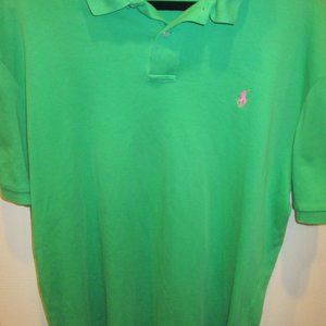 Men's Ralph Lauren Polo Large Short Sleeve Shirt